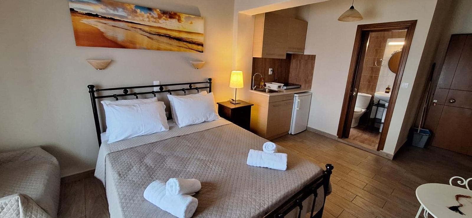 Diolkos Apartement Nea Roda Habitación foto